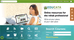 Desktop Screenshot of educata.com